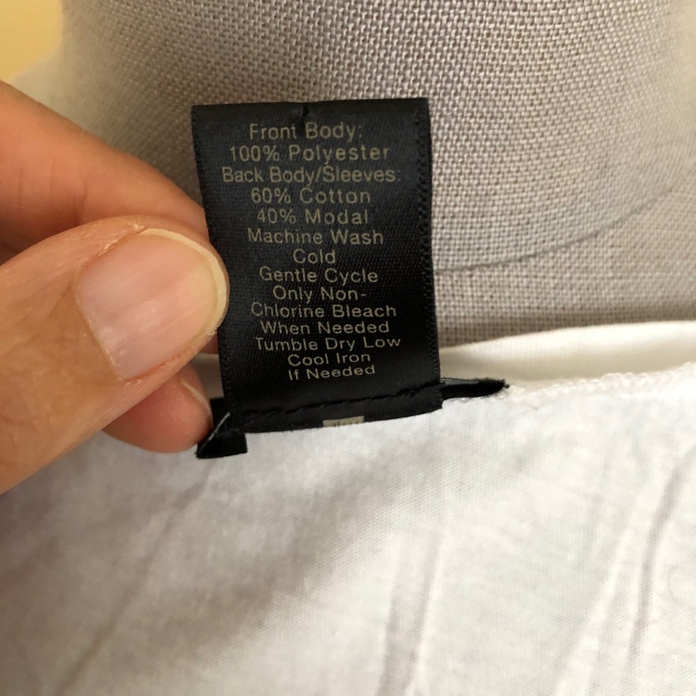 NWOT Ann Taylor Paisley Short Sleeve Tee - Picture 4 of 5